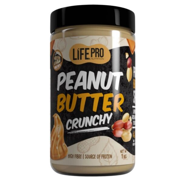 Peanut butter 1kg crunchy - LIFE PRO Beurre de cacahuète 1kg